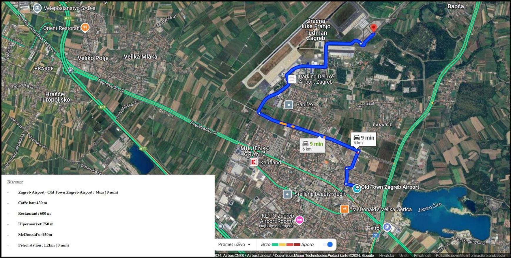 Old Town Zagreb Airport Hotel Velika Gorica Luaran gambar